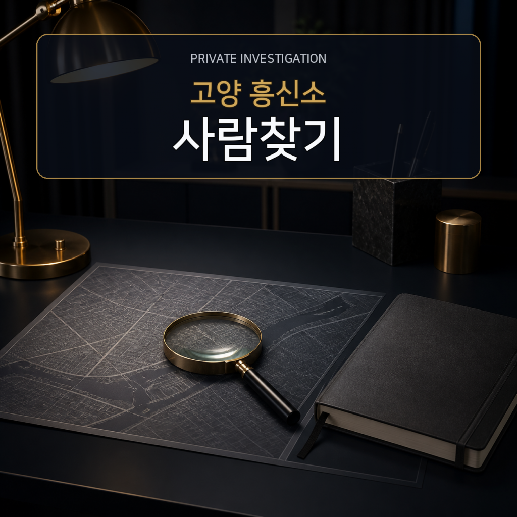 고양 사람찾기·소재파악 전문 흥신소